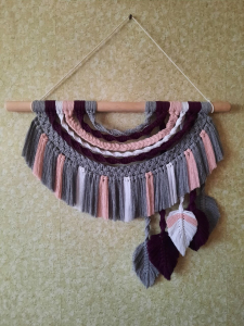 Фото из отзыва к Видео-урок Полукруглое панно 70х50 см