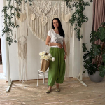 Фото из отзыва к Видео-урок Арка макраме 2,2х1,6 м