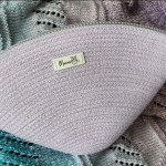 Фото из отзыва к Шнур вязаный 5 мм сиреневый с сердечником