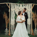 Фото из отзыва к Видео-урок Арка макраме 2,2х1,6 м