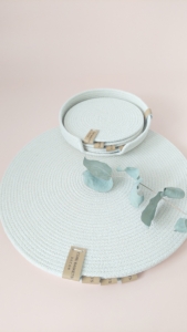 Фото из отзыва к Шнур вязаный 5 мм молочный с сердечником