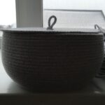 Фото из отзыва к Шнур вязаный 5 мм лён с сердечником