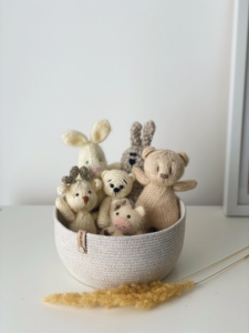 Фото из отзыва к Шнур вязаный 5 мм лён с сердечником