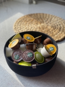 Фото из отзыва к Шнур вязаный 5 мм чёрный с сердечником