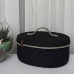 Фото из отзыва к Шнур вязаный 5 мм чёрный с сердечником