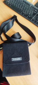 Фото из отзыва к Шнур вязаный 5 мм чёрный с сердечником