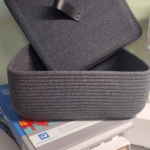 Фото из отзыва к Шнур вязаный 5 мм графитовый с сердечником