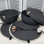 Фото из отзыва к Шнур вязаный 5 мм графитовый с сердечником