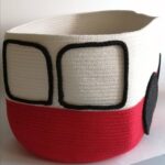 Фото из отзыва к Шнур вязаный 5 мм красный с сердечником