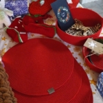 Фото из отзыва к Шнур вязаный 5 мм красный с сердечником