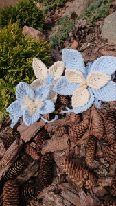 Фото из отзыва к Видео-курс Цветы и Листья Макраме