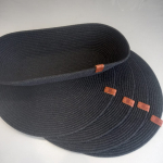 Фото из отзыва к Шнур вязаный 5 мм графитовый с сердечником