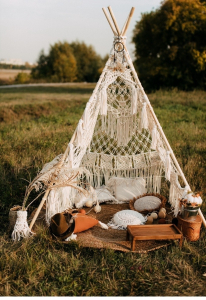 Фото из отзыва к Видео-урок Вигвам 1,9 х 1,3 х 1,3 м