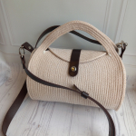 Фото из отзыва к Шнур вязаный 5 мм песочный с сердечником