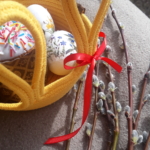 Фото из отзыва к Шнур вязаный 5 мм горчичный светлый с сердечником