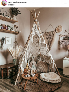 Фото из отзыва к Видео-урок Вигвам 1,9 х 1,3 х 1,3 м