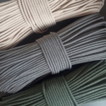 Фото из отзыва к Шнур вязаный 5 мм песочный с сердечником