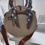 Фото из отзыва к Шнур вязаный 5 мм песочный с сердечником