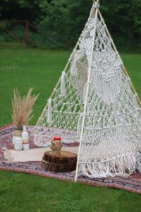 Фото из отзыва к Видео-урок Вигвам 1,9 х 1,3 х 1,3 м