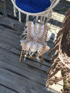 Фото из отзыва к Гамаковый шнур 5 мм, карамельный