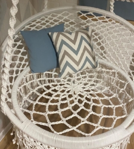 Фото из отзыва к Гамаковый шнур 5 мм, белый