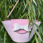 Фото из отзыва к Шнур вязаный 5 мм розовый светлый с сердечником