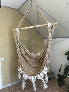 Фото из отзыва к Гамаковый шнур 5 мм, карамельный