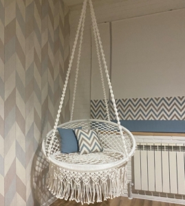 Фото из отзыва к Гамаковый шнур 5 мм, белый