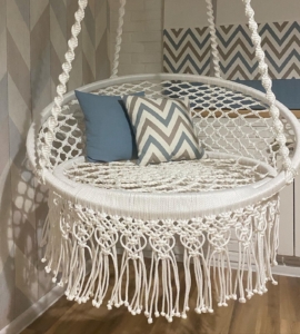 Фото из отзыва к Гамаковый шнур 5 мм, белый