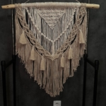 Фото из отзыва к Трёхпрядная веревка 5 мм, песочный