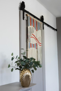 Фото из отзыва к Трёхпрядная веревка 3 мм, серый