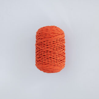 Трёхпрядная веревка 3 мм оранжевый