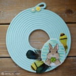 Фото из отзыва к Шнур плетёный 5 мм мятный с сердечником