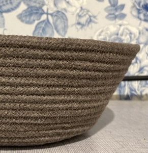 Фото из отзыва к Шнур плетёный 5 мм графитовый с сердечником