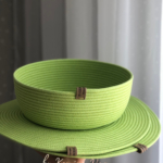 Фото из отзыва к Шнур плетёный 5 мм салатовый с сердечником