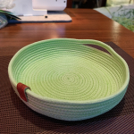 Фото из отзыва к Шнур плетёный 5 мм салатовый с сердечником