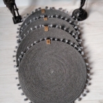 Фото из отзыва к Шнур плетёный 5 мм графитовый с сердечником