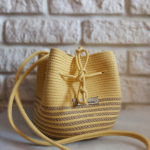 Фото из отзыва к Шнур плетёный 5 мм жёлтый с сердечником