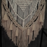 Фото из отзыва к Трёхпрядная веревка 3 мм, песочный