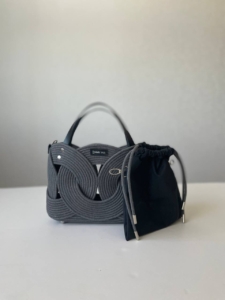 Фото из отзыва к Шнур плетёный 5 мм графитовый с сердечником