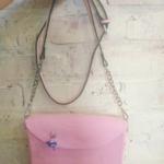 Фото из отзыва к Шнур плетёный 3 мм розовый светлый с цветным сердечником