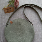 Фото из отзыва к Шнур плетёный 3 мм хаки светлый с цветным сердечником