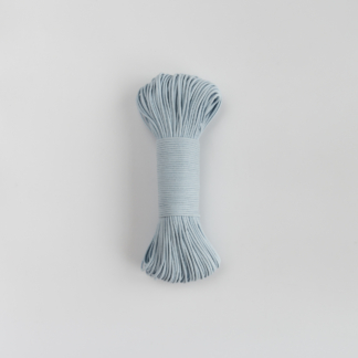 Шнур плетёный 3 мм с сердечником голубой
