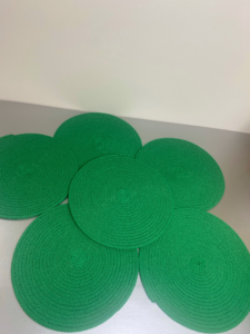 Фото из отзыва к Шнур вязаный 5 мм зелёный с сердечником