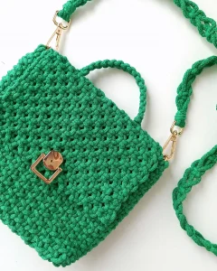 Фото из отзыва к Шнур вязаный 5 мм, 100 м, зелёный