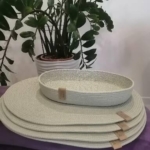 Фото из отзыва к Шнур вязаный 5 мм шалфей с сердечником