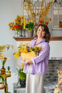 Фото из отзыва к Шнур вязаный жёсткий 8 мм жёлтый с сердечником