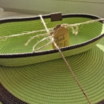 Фото из отзыва к Шнур плетёный 5 мм салатовый с сердечником