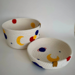 Фото из отзыва к Шнур вязаный жёсткий 8 мм молочный с сердечником