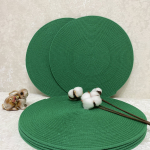 Фото из отзыва к Шнур вязаный 5 мм зелёный лесной с сердечником